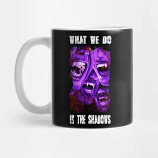 Retro Art What We Do Mug